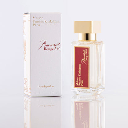 Maison Francis Kurkdjian Baccarat Rouge 540 Eau de Parfum carton and packaging