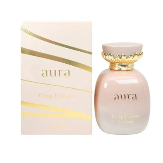 Khadlaj Aura Crisp Flower Eau de Parfum perfume bottle