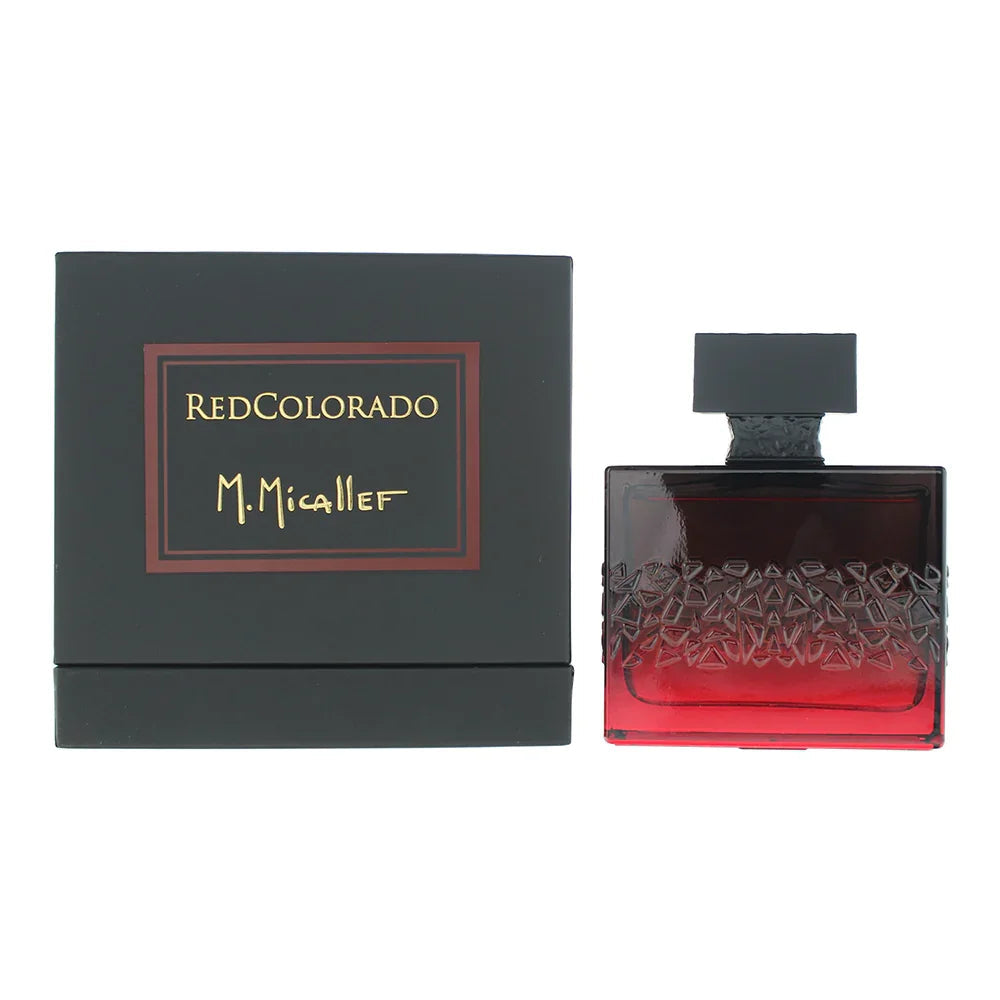 M. Micallef Redcolorado Eau de Cologne perfume bottle