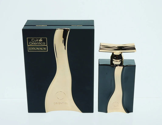 Orientica Cuir de Orientica Edition Noir Eau de Parfum perfume bottle
