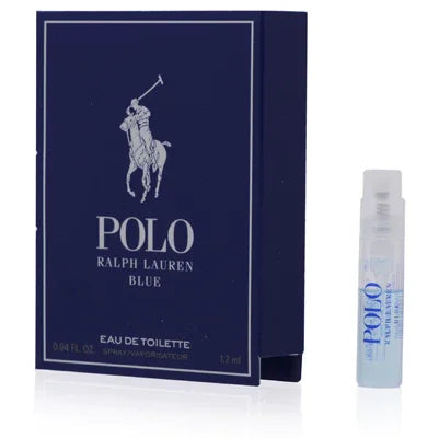 Ralph Lauren Polo Blue Eau de Toilette label detail