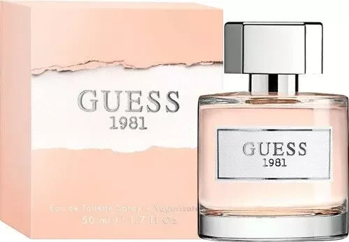 Guess 1981 Eau de Toilette bottle and box