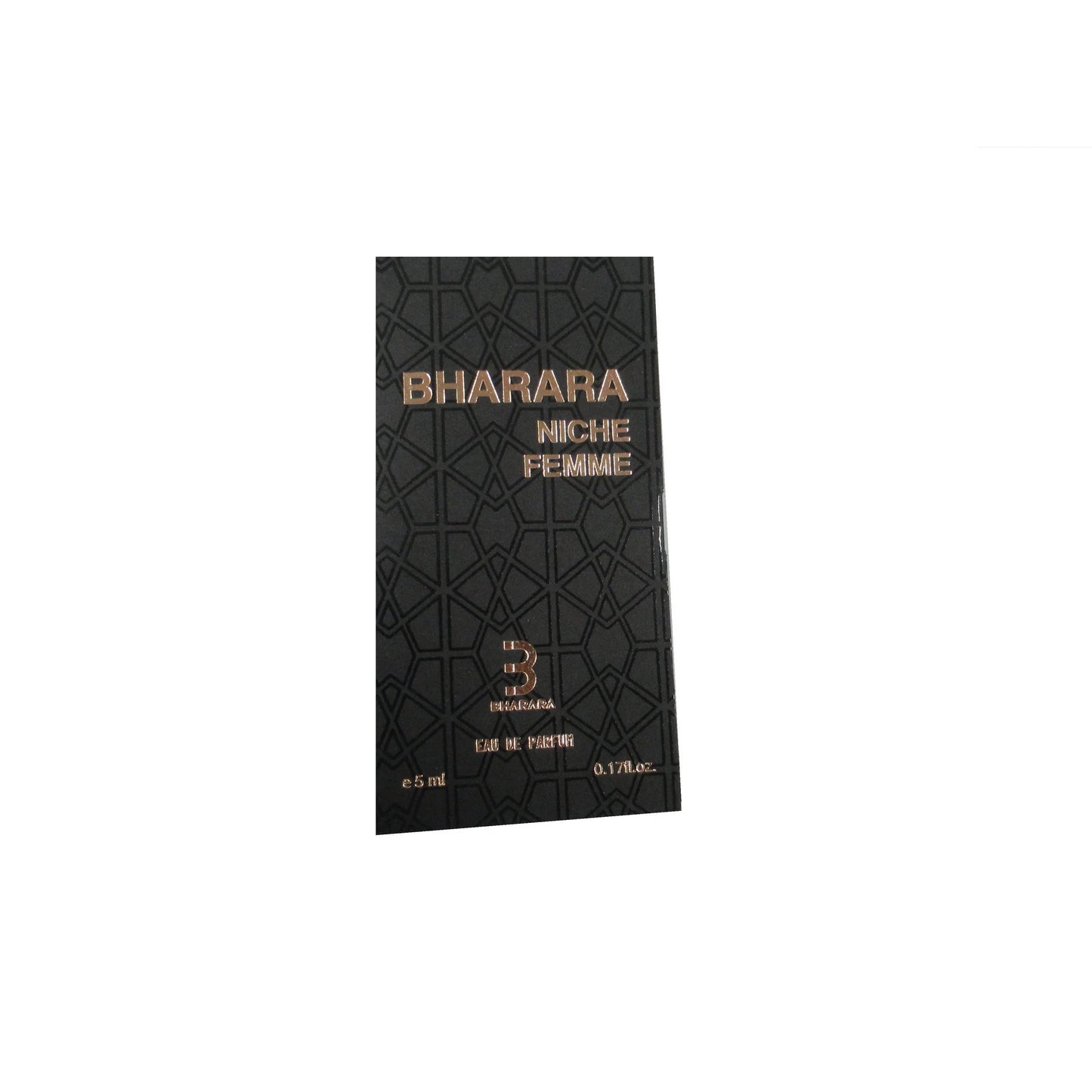 Bharara Niche Femme Eau de Parfum packaging box