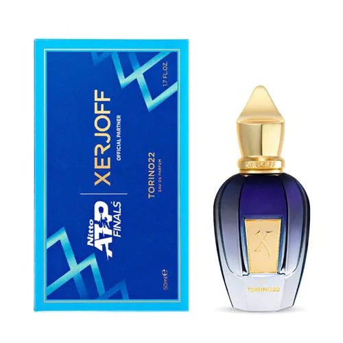 Xerjoff Torino 22 The Nitto ATP Finals Collection Eau de Parfum perfume bottle