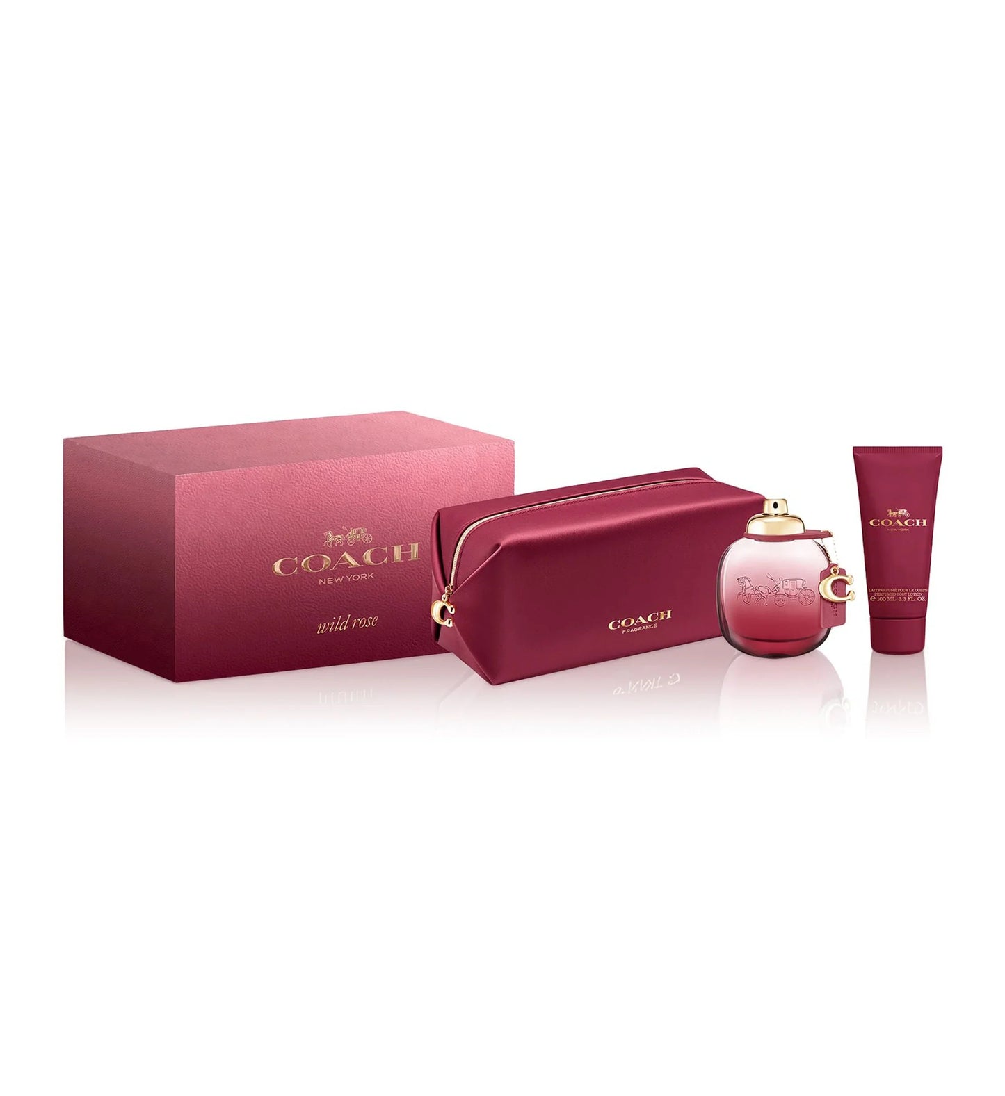 Coach Wild Rose Eau de Parfum boxed presentation