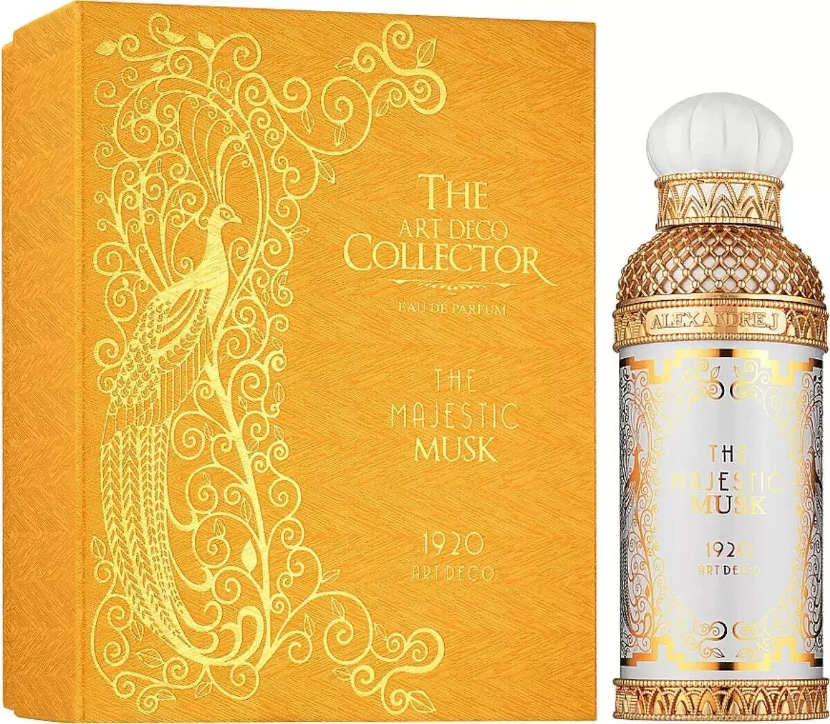 Alexandre.J The Majestic Musk Eau de Parfum carton and packaging