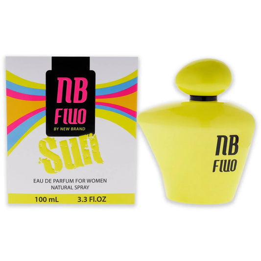 New Brand Fluo Sun Eau de Parfum perfume bottle