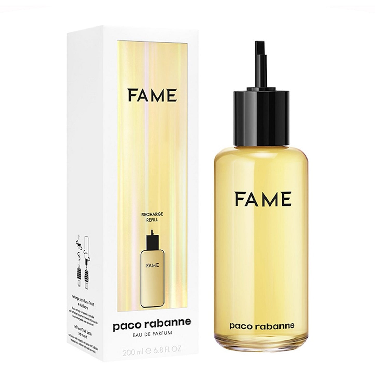 Rabanne Fame Eau de Parfum label detail