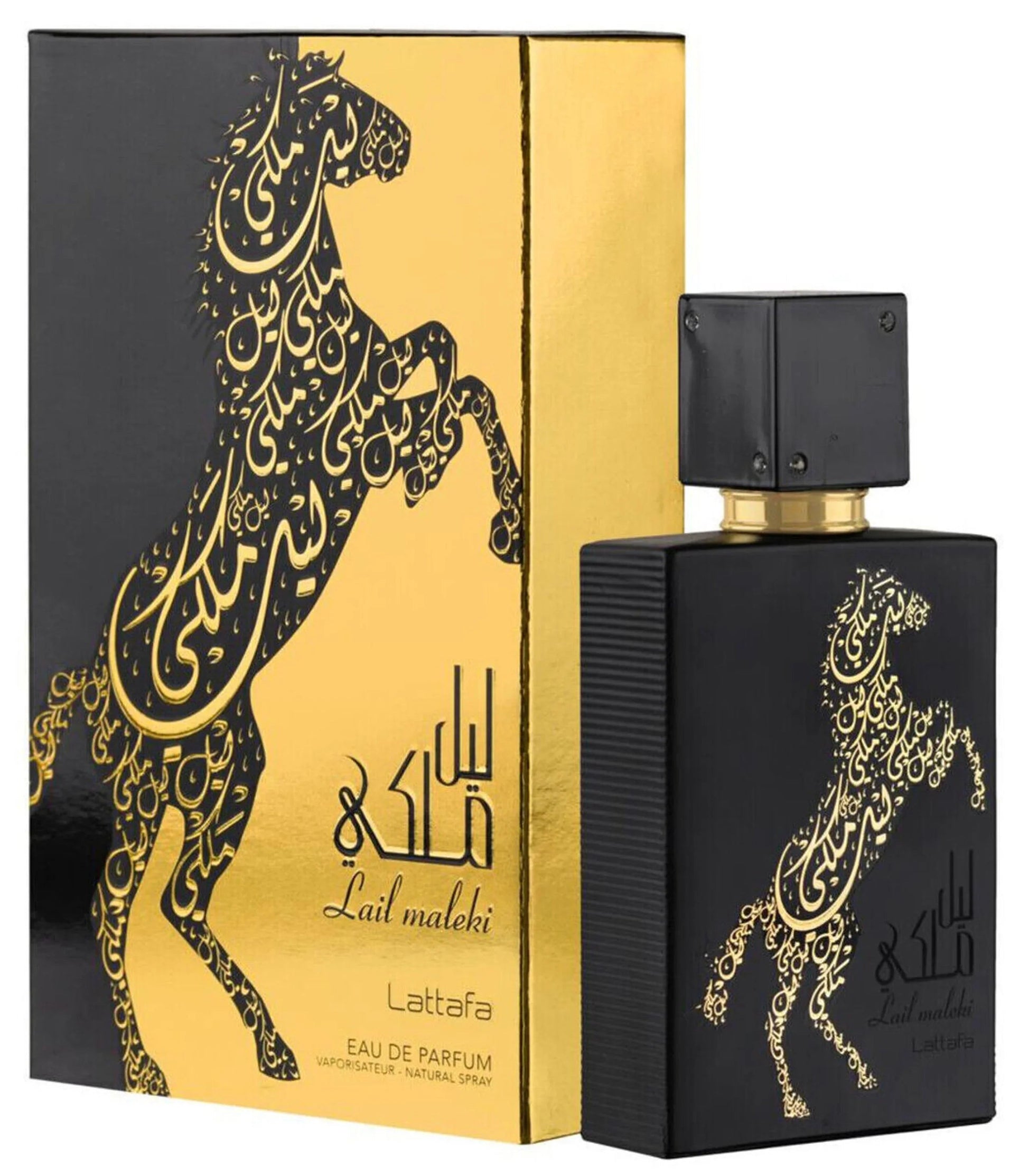 Lattafa Lail Maleki Eau de Parfum packaging box