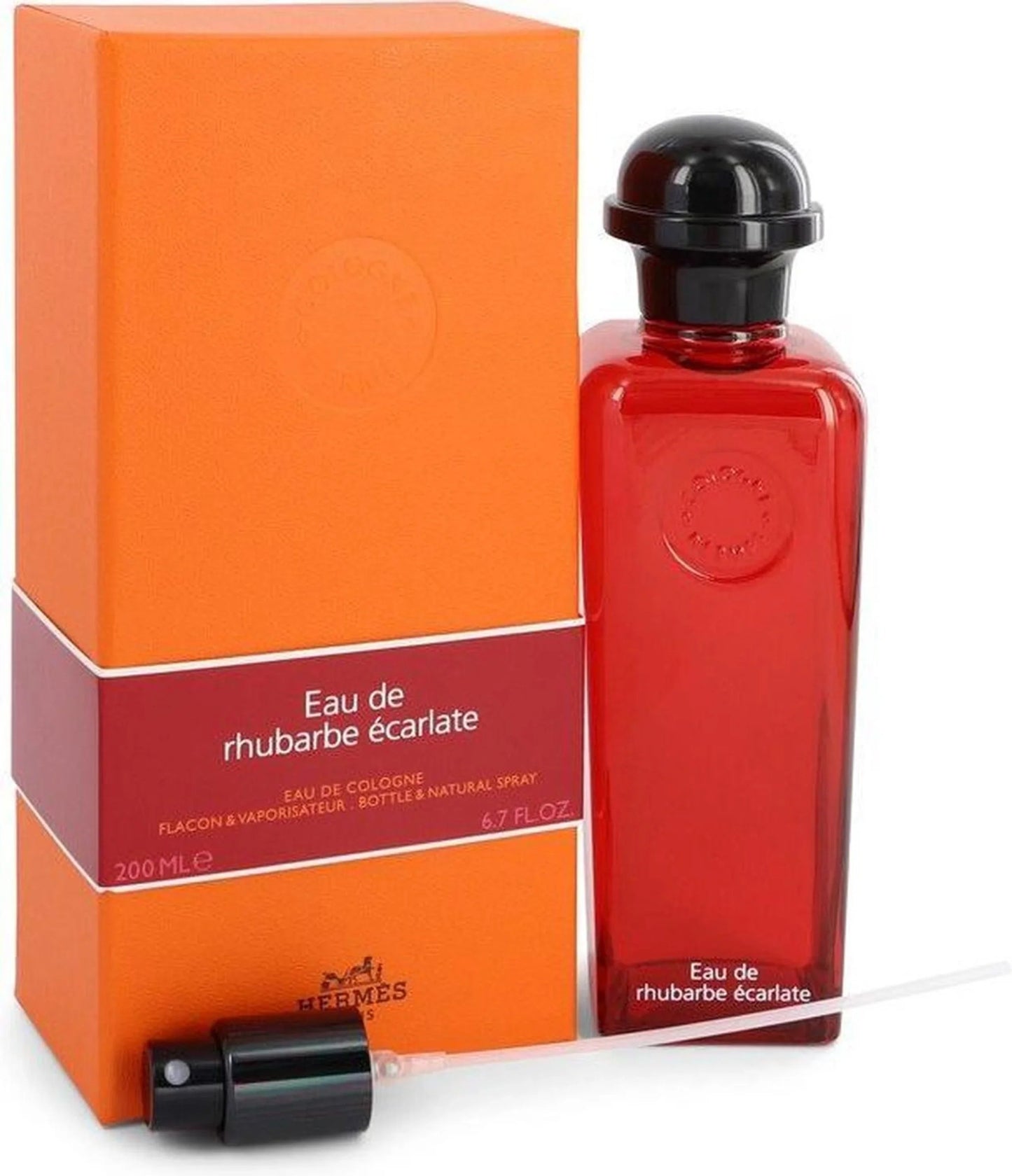 Hermes Eau De Rhubarbe Ecarlate Eau de Cologne packaging box