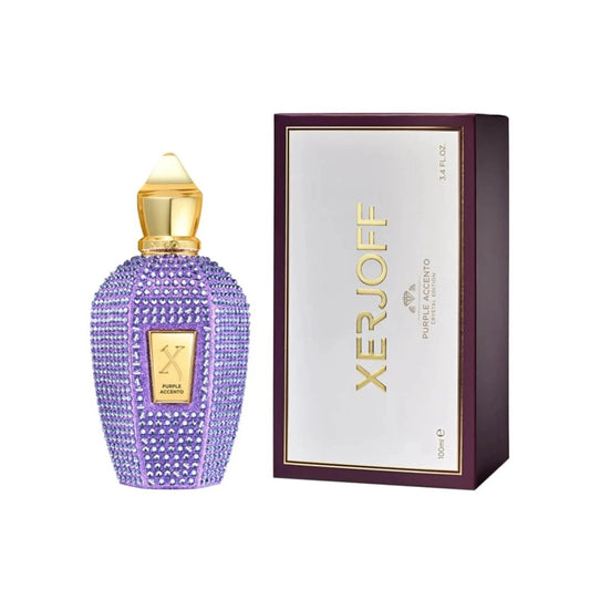 Xerjoff Purple Accento The Vibe Collection Eau de Parfum perfume bottle