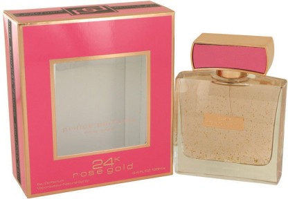 24K Rose Gold Women Eau de Parfum perfume bottle