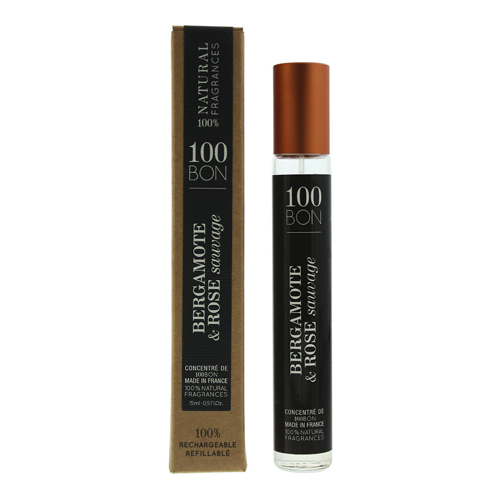 100 Bon Bergamote & Rose Sauvage Eau de Parfum packaging box