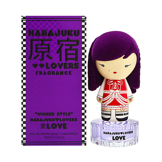 Harajuku Lovers wicked style love Eau de Toilette perfume bottle