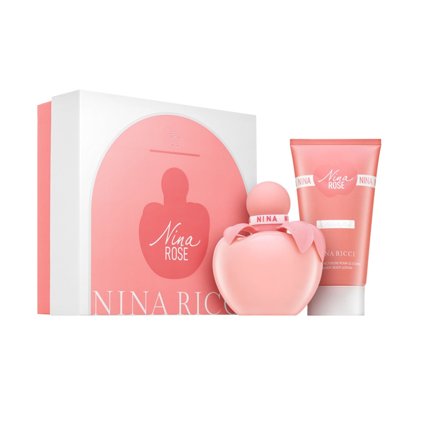Nina Ricci Nina Rose Eau de Toilette bottle close-up detail