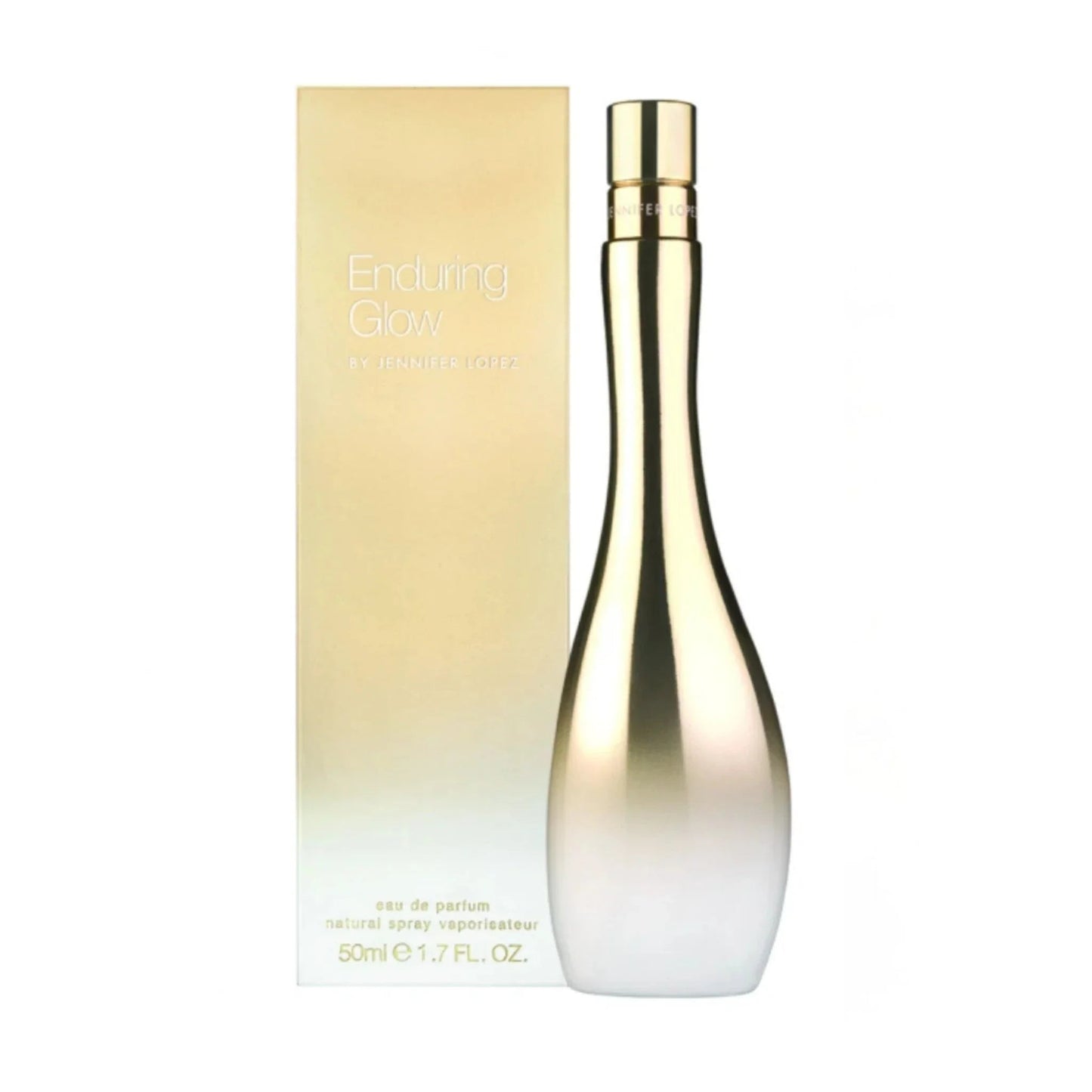 Jennifer Lopez Enduring Glow Eau de Parfum carton and packaging