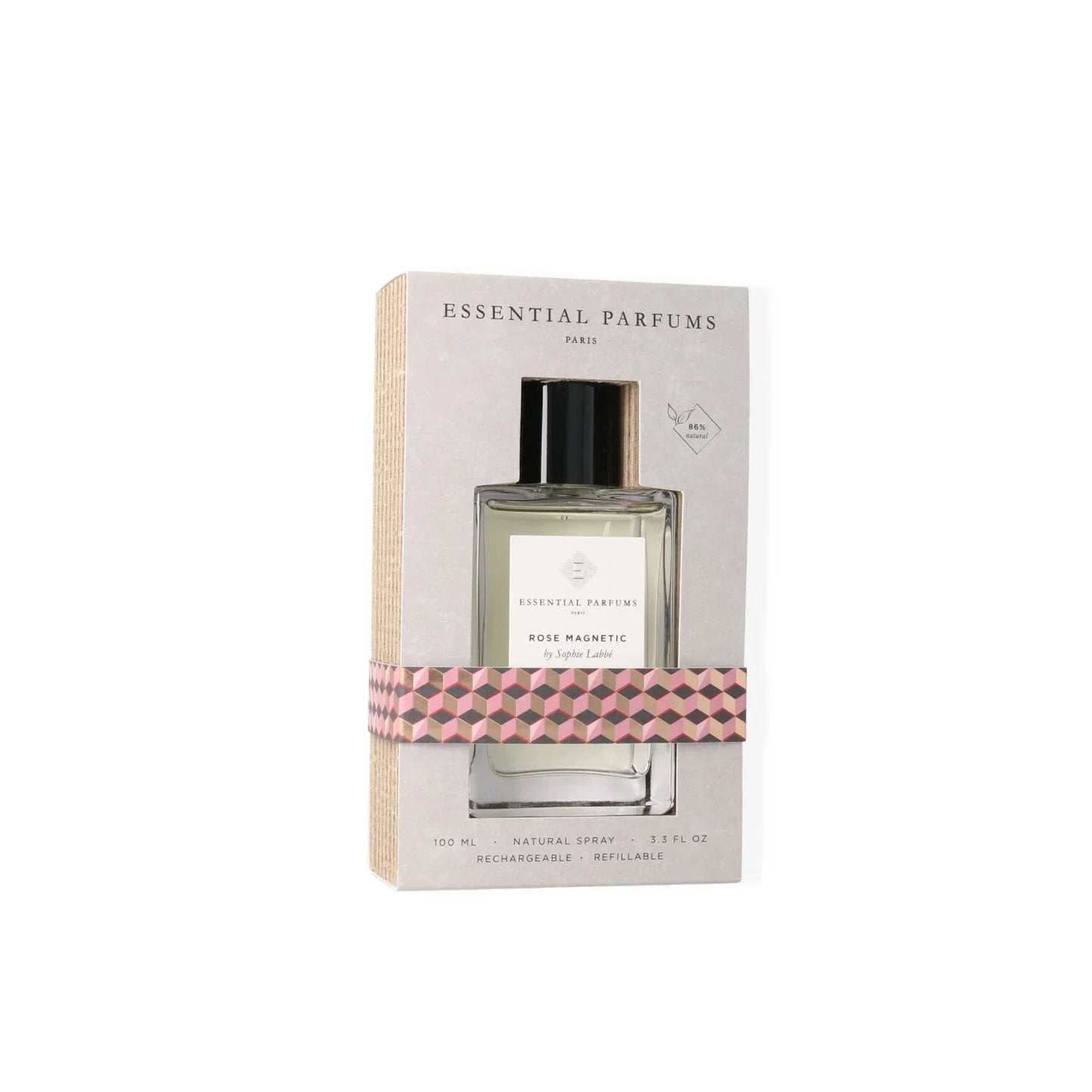 Essential Parfums Rose Magnetic Eau de Parfum carton and packaging