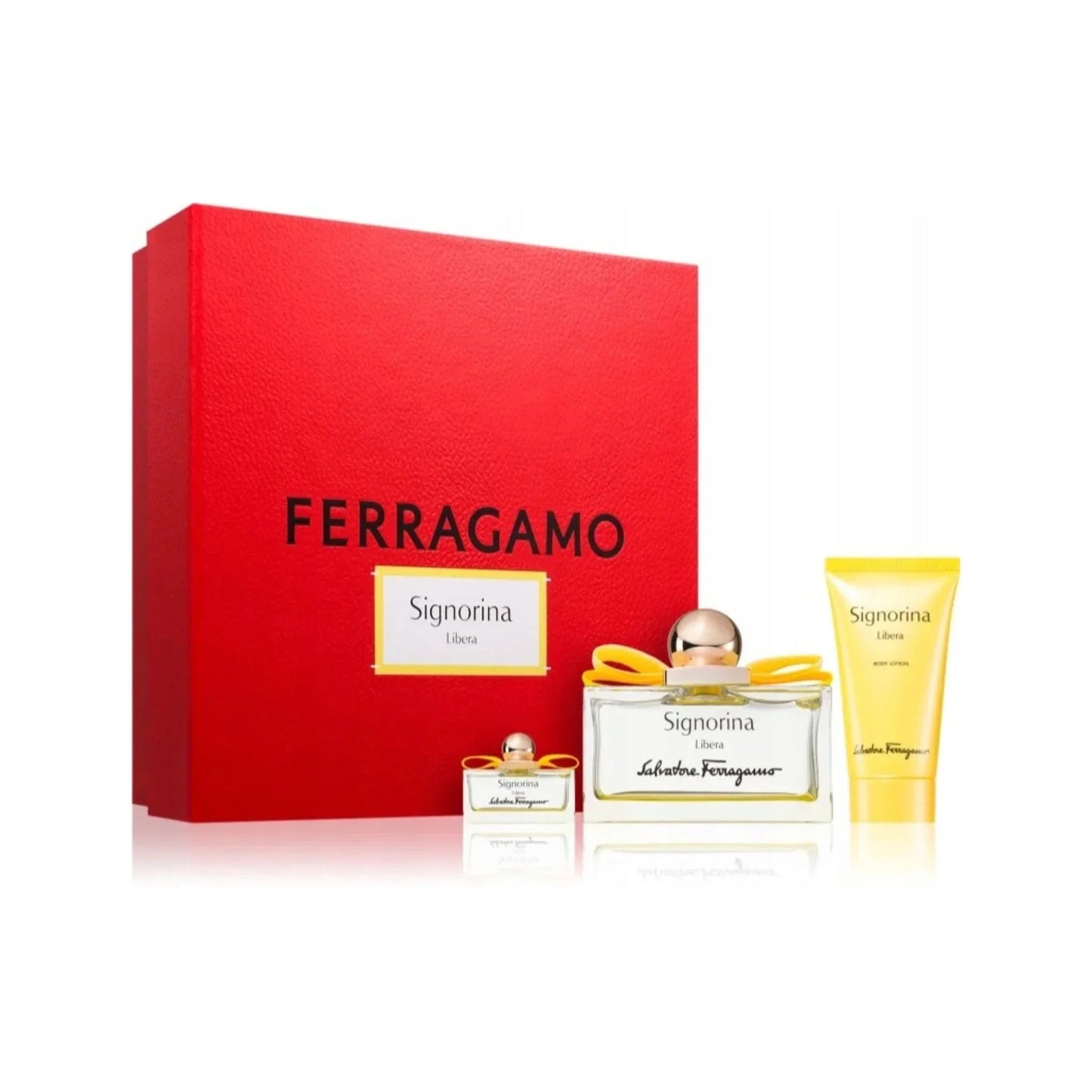 Salvatore Ferragamo Signorina Libera Eau de Parfum label detail