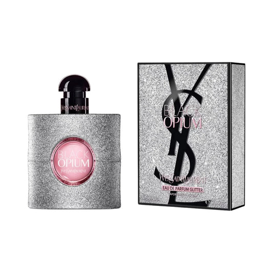 Yves Saint Laurent Black Opium Glitter Eau de Parfum perfume bottle
