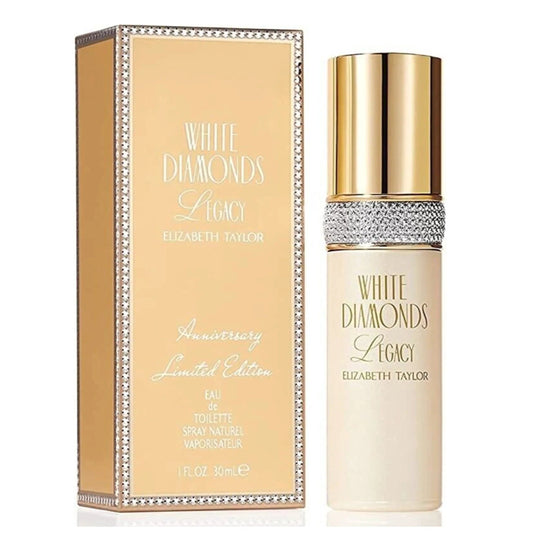 Elizabeth Taylor White Diamonds Legacy Eau de Toilette perfume bottle