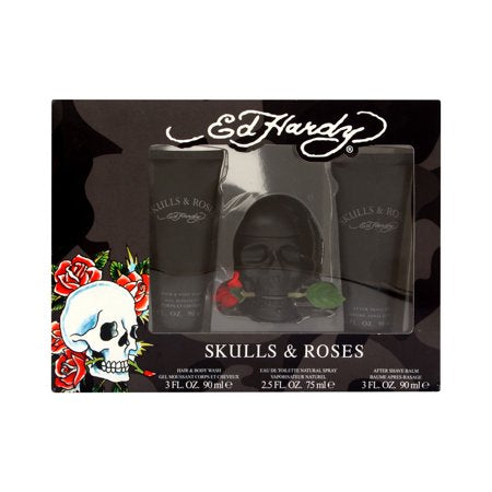 Ed Hardy Skulls & Roses 3 perfume bottle