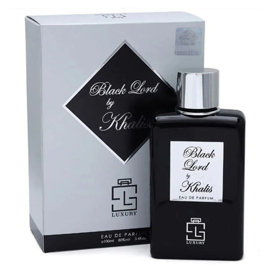 Khalis Black Lord Eau de Parfum perfume bottle