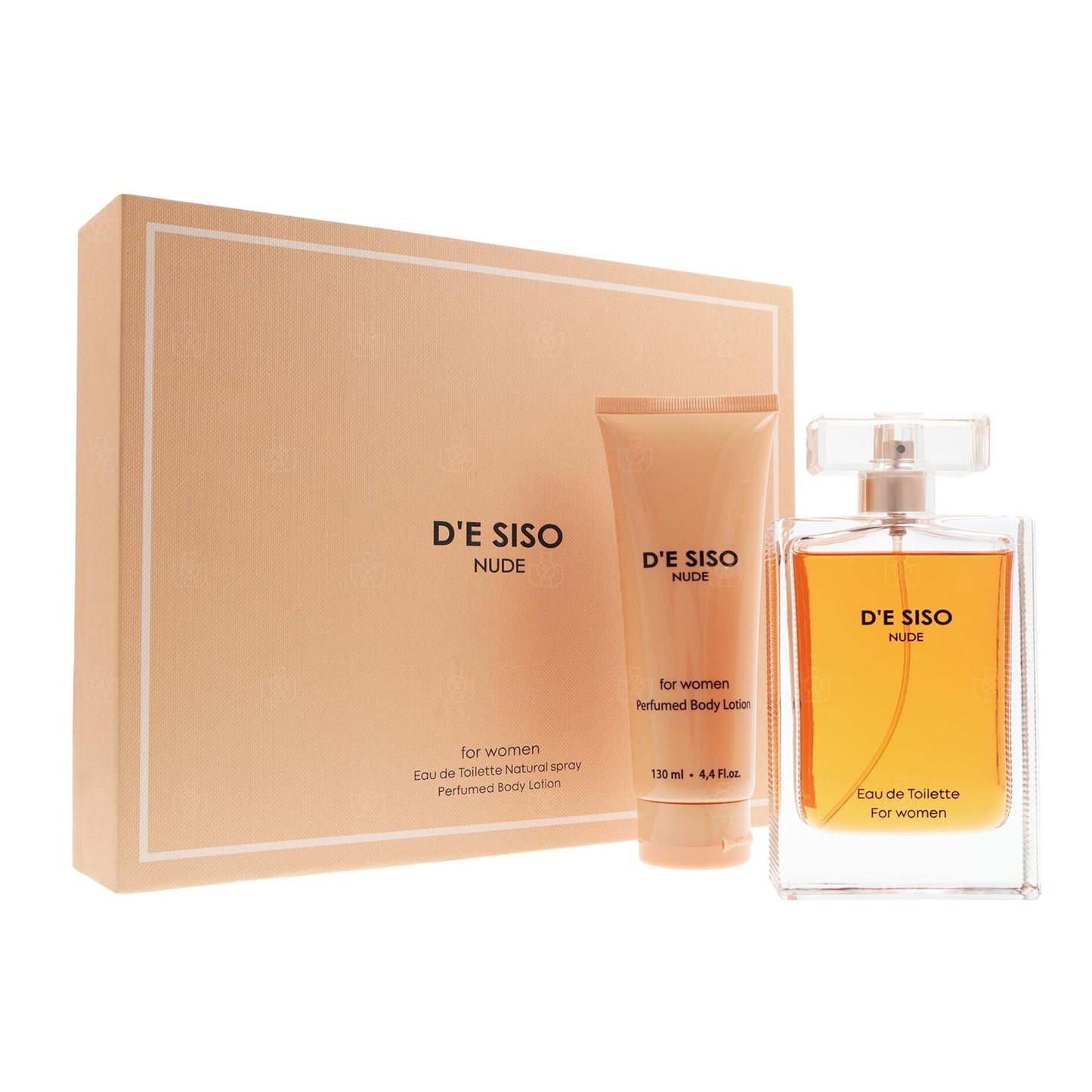 D'e Siso Nude Eau de Toilette packaging box