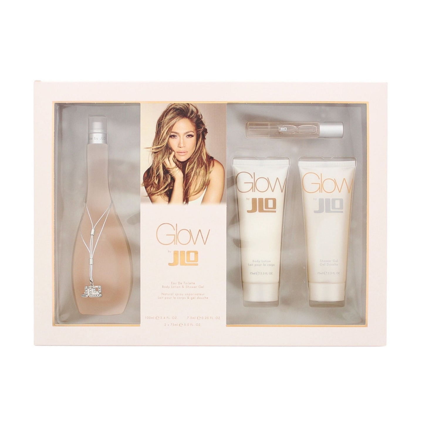 Jennifer Lopez Glow Eau de Toilette bottle close-up detail