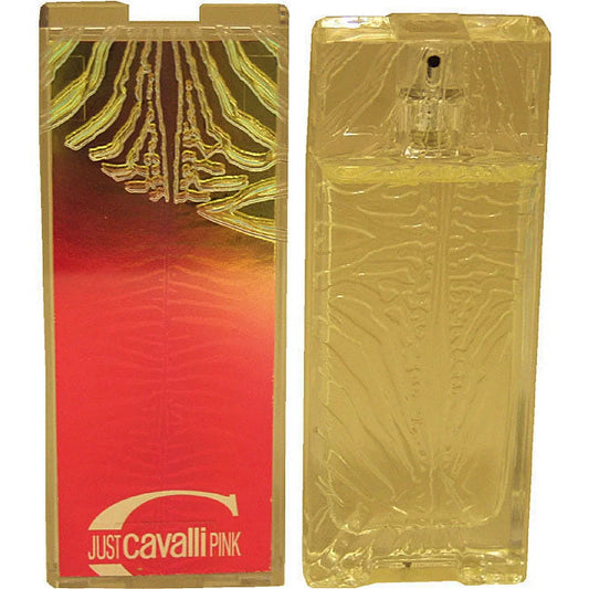Just Cavalli Pink Eau de Toilette perfume bottle