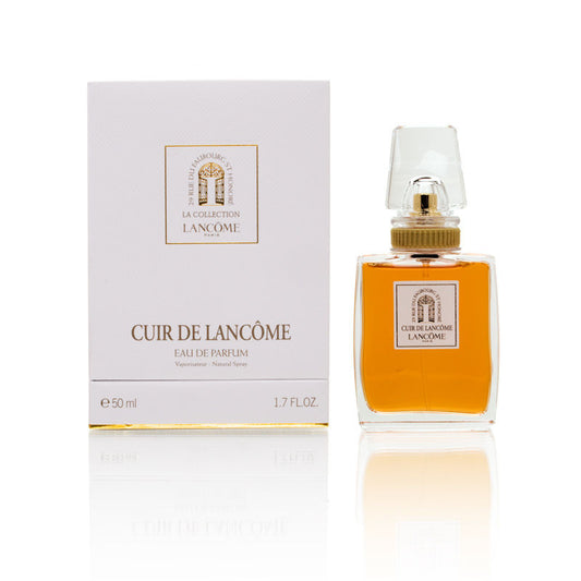 Lancome's Cuir De Lancome Eau de Parfum perfume bottle
