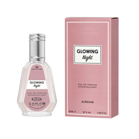 Al Rehab Glowing Night Eau de Parfum perfume bottle