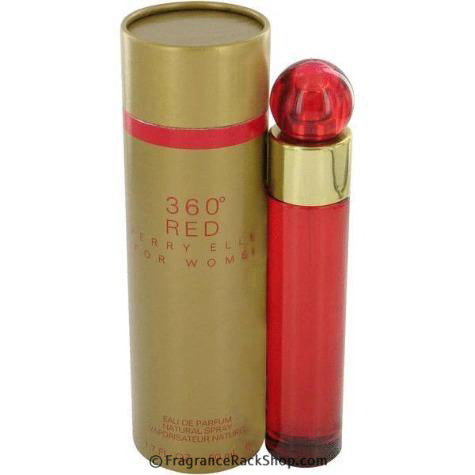 360° Red Perry Ellis Eau de Parfum perfume bottle