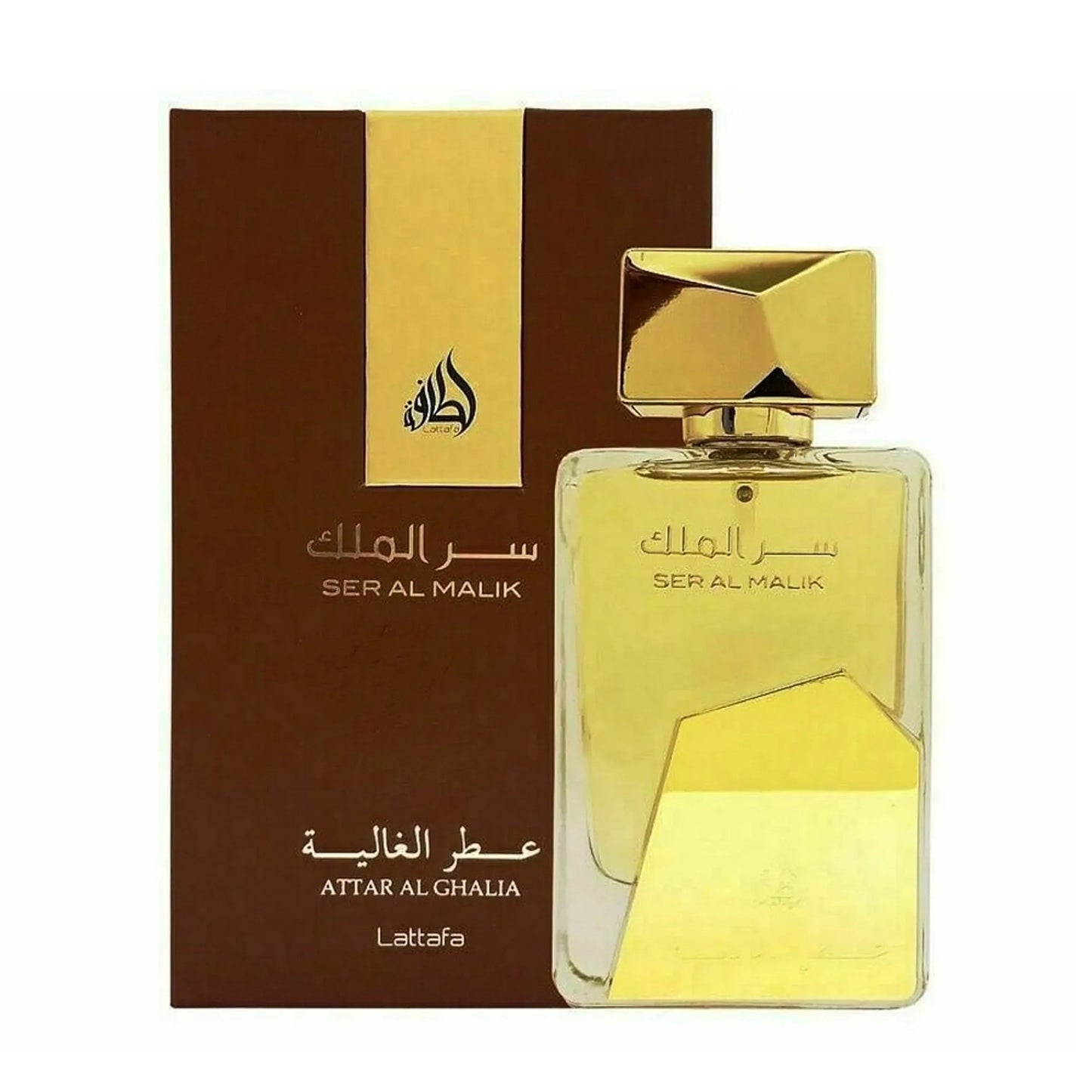 Lattafa Ser Al Malik Eau de Parfum packaging box