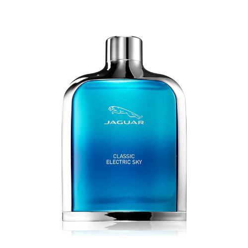 Jaguar Classic Electric Sky Eau de Toilette perfume bottle