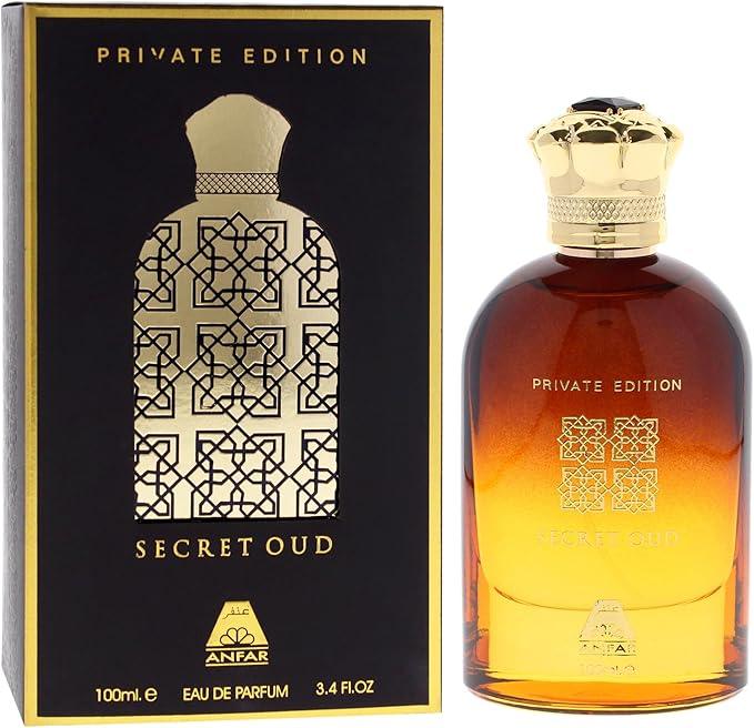 Anfar Secret Oud Eau de Parfum perfume bottle