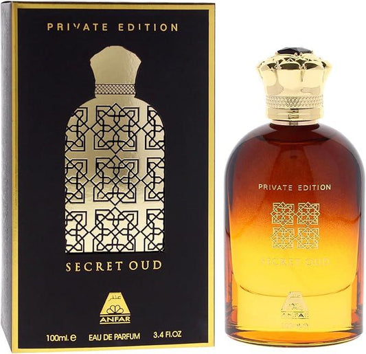 Anfar Secret Oud Eau de Parfum perfume bottle