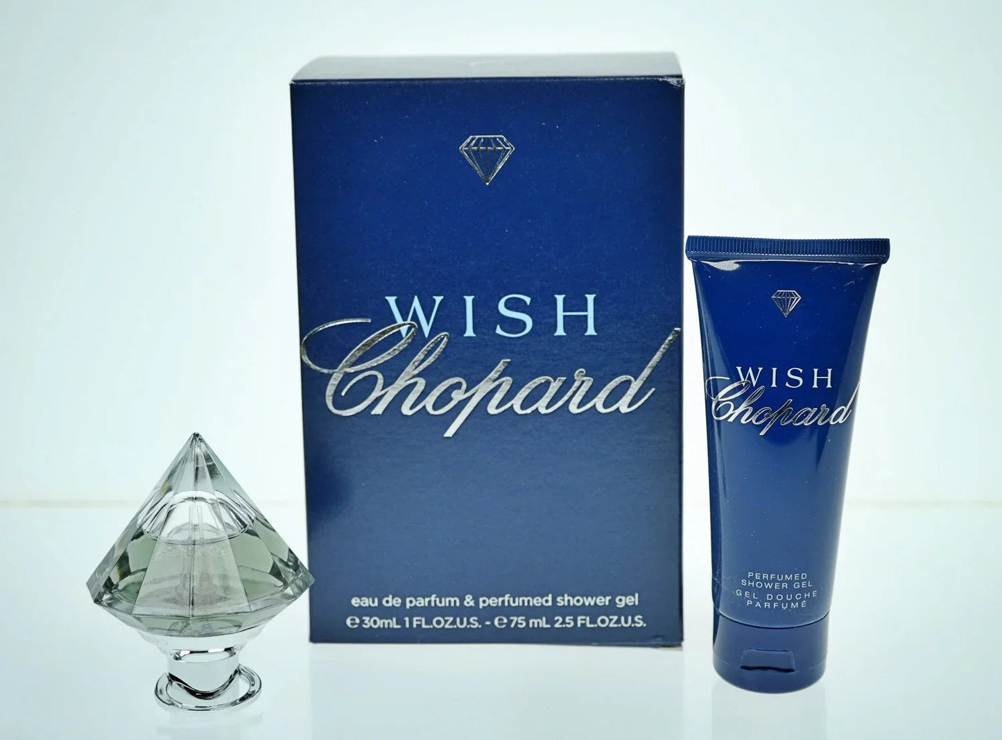 Chopard Wish Eau de Parfum carton and packaging