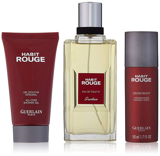 Guerlain Habit Rouge Eau de Toilette perfume bottle