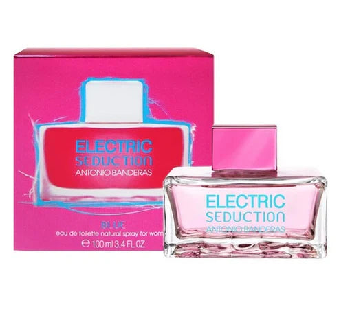 Blue Electric Seduction Eau de Toilette perfume bottle