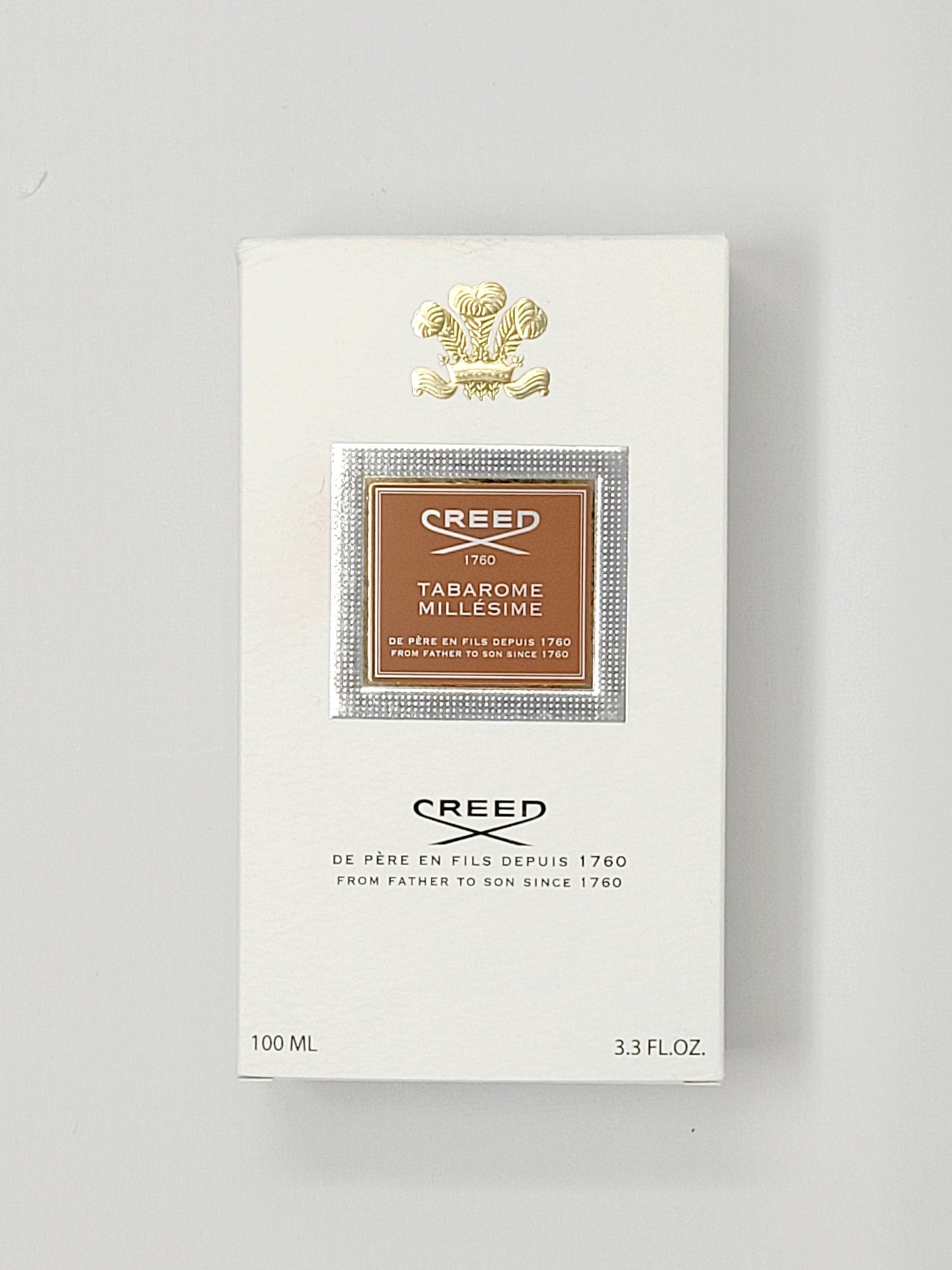 Creed Tabarome Millesime bottle and box