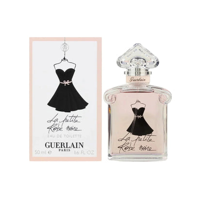 Guerlain La Petite Robe Noire Eau de Toilette bottle close-up detail