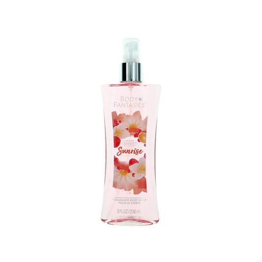 Body Fantasies Sweet Sunrise Body Spray perfume bottle