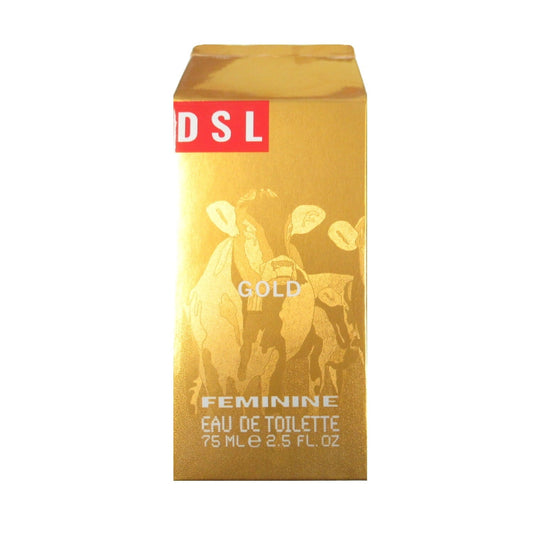 Dsl Gold Feminine Women Eau de Toilette perfume bottle