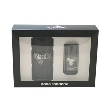 Black XS Paco Rabanne 2 Piece perfume bottle