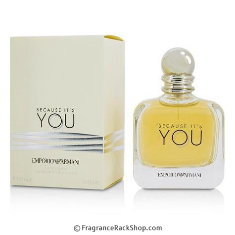 Because It's You by Emporio Armani Eau de Parfum perfume bottle