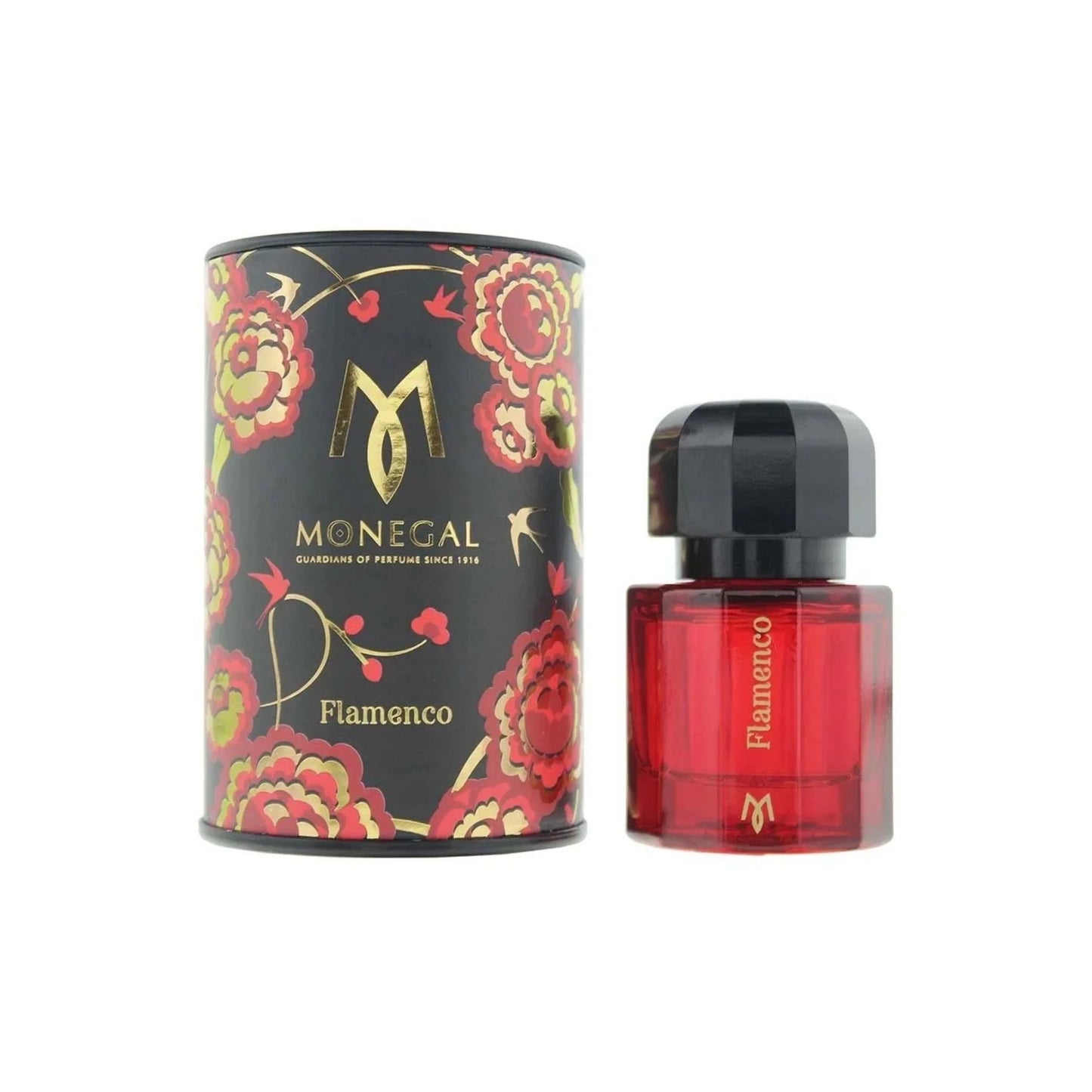 Ramon Monegal Flamenco Eau de Parfum bottle and box