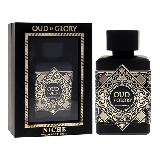 Khalis Oud Is Glory Niche Collection Eau de Parfum perfume bottle