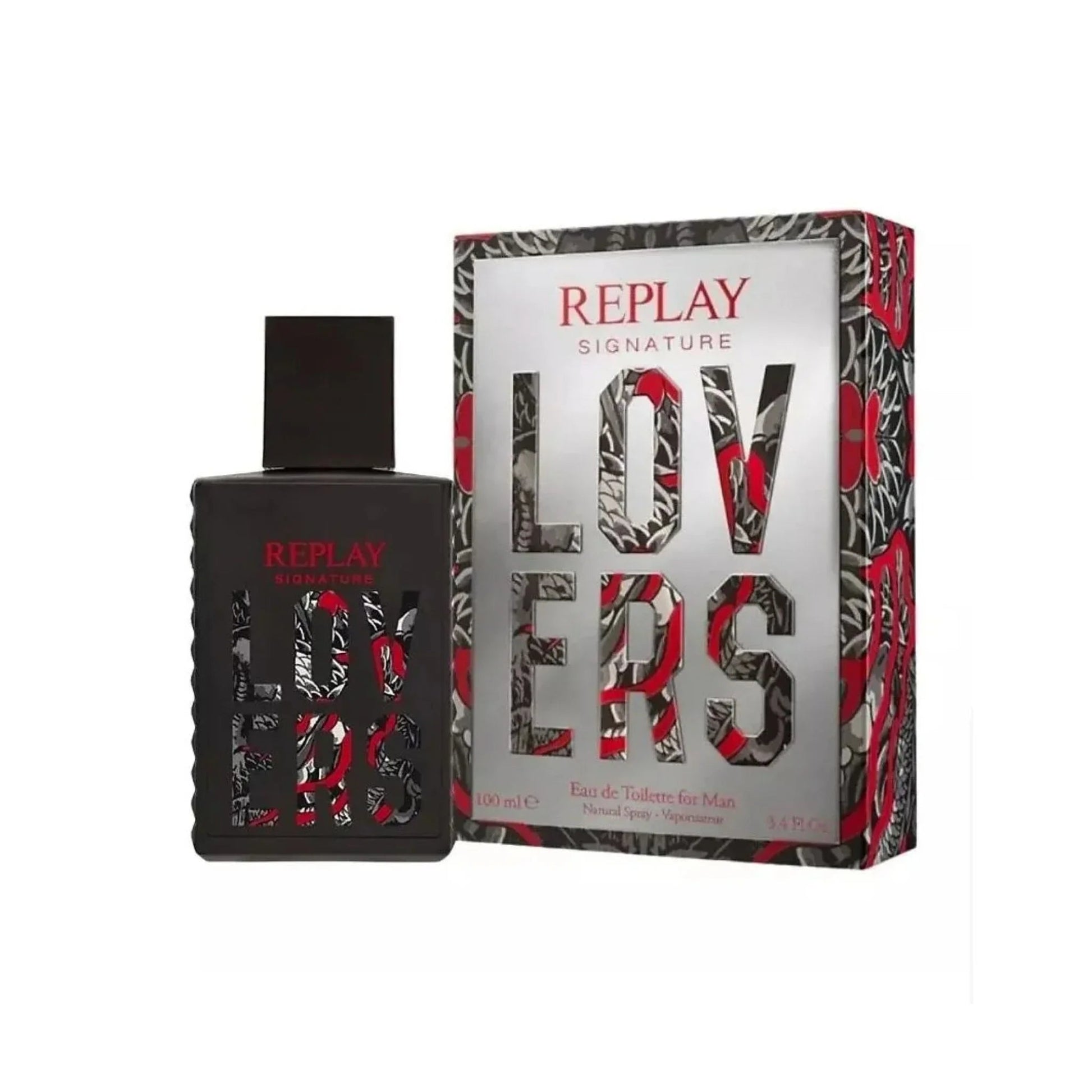 Replay Signature Lovers Eau de Toilette perfume bottle