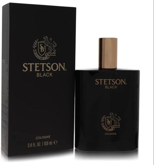 Coty Stetson Black Eau de Cologne perfume bottle