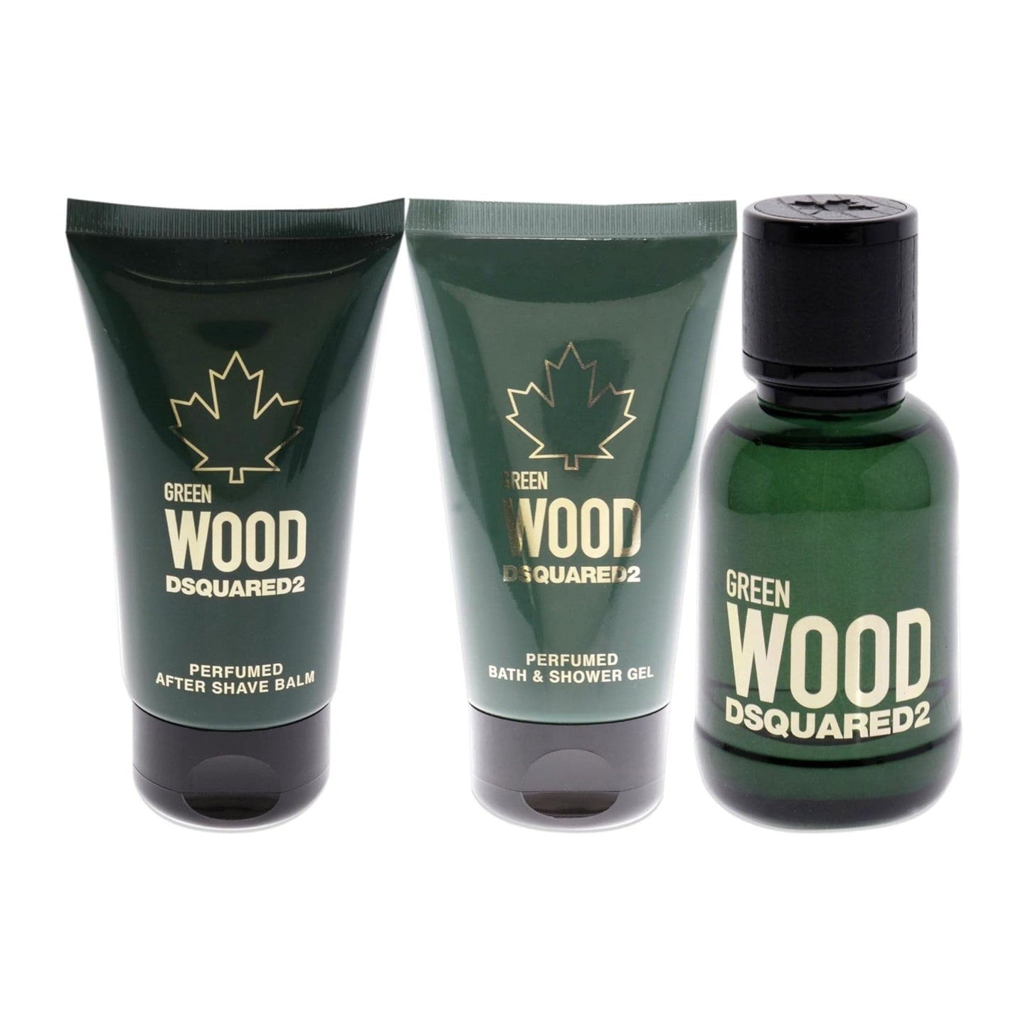 Dsquared2 Green Wood Eau de Toilette bottle close-up detail